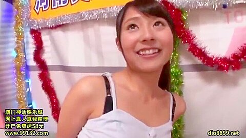 「わたしのテクニックに耐えられる？♡」激カワAV女優の迫力騎乗位！！この可愛い女子のフェラ抜き我慢できたら中出し許可ｗ