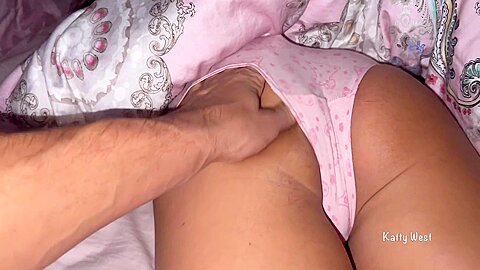Fucked My Little Stepsister 18 Y O And Cum On Her Twice While She Is Resting On The Bed 20 1...